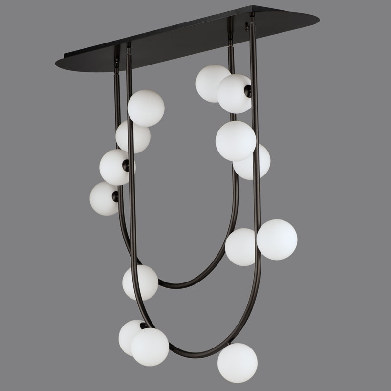 Contour 14 - Light Pendant, Brushed Bronze