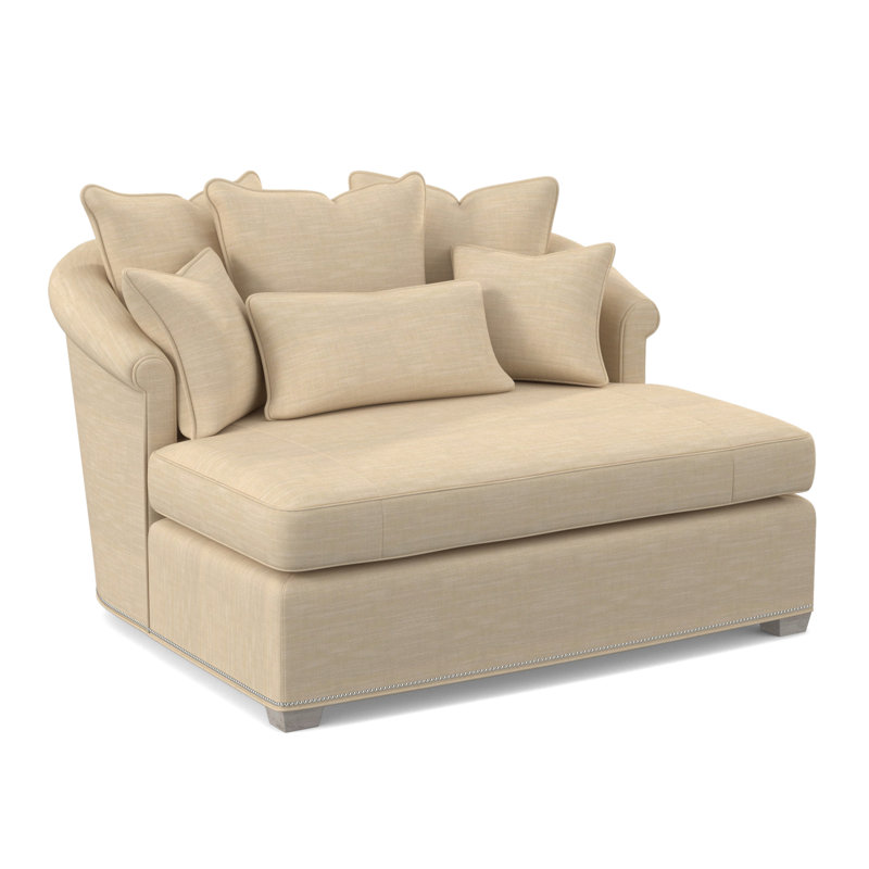 Méridienne Josephine, Bisque, Mélange de polyester UV-Rollo