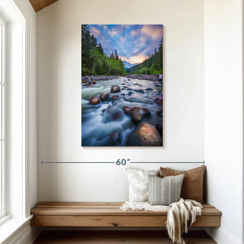 Alvord, Mont Baker River, H 45 po x l 30 po
