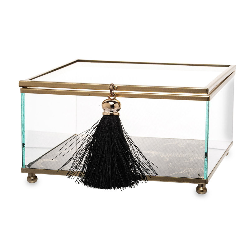 Glass Jewelery Box +