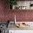Tribeca 2" Hex Glossy 11-1/8 " x 12-5/8 " Porcelain Mosaic Floor & Wall Tile-49971004