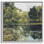 "Idyllic Pond" avec nénuphars sereins, impression sur toile-1255697530-1255697525