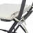 3 Pieces Patio Bistro Balcony Metail Chair Table Set-883280859