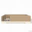 Upholstered Vegan Leather Bed-734063465-734063467