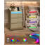 Bedside Tables Set of 2 with 3 Drawers, Bedside Cabinet, Side Table with Charging Station and LED, 2 AC and 2 USB Ports, Nightstand for Bedroom, Living Room, End table -448579733