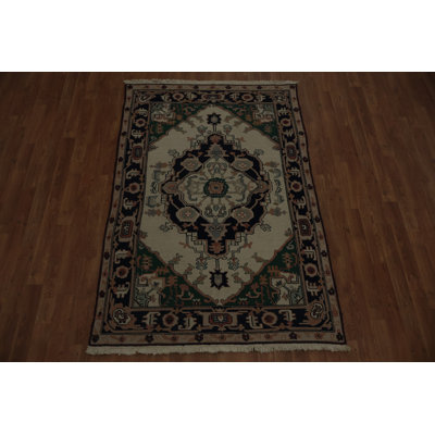 Ornate Handwoven  Chinese Rug 4x6