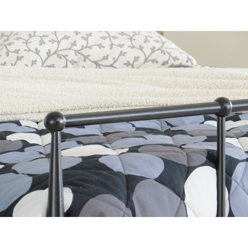 Slaton Solid Wood Bed, Kingsize (5'), Black