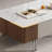 Light luxury rectangular coffee table