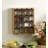 Bamboo 3-in-1 Spice Organizer for Countertop, Wall, and Drawer with 16 Spices Included