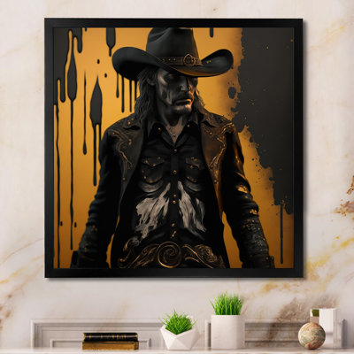Western Cowboy I - art mural occidental