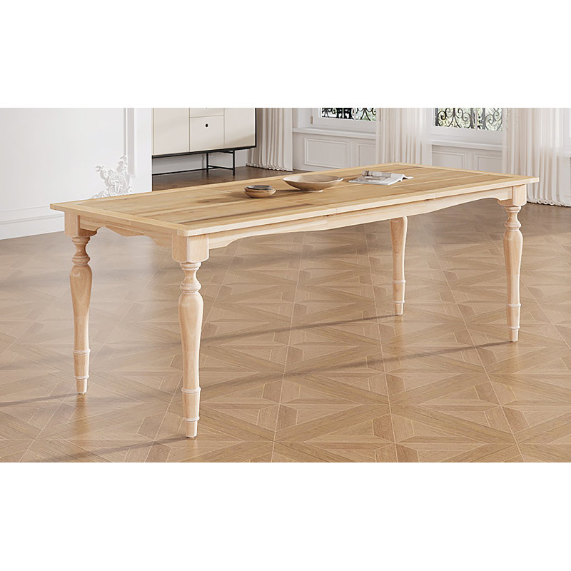 1 Piece Rectangular Dining Table Without Chair