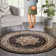 Round Geometric 120cm X 120cm Indoor / Outdoor Area Rug