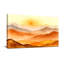 «Landscape & Nature Sunset Mountain Landscape», reproduction d'art à l'aquarelle-144226234