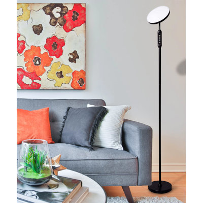 69'' Black LED Novelty Floor Lamp