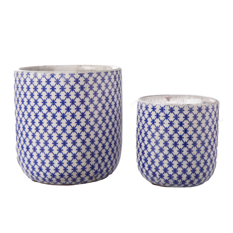 Ensemble de pots à fleurs 2 pièces