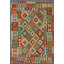 Tapis oriental géométrique Kilim 5 x 6