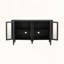 Armoire de rangement 4 portes Black 58-946978333-946978334