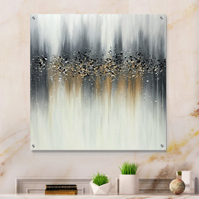 Corel Gentle Serenity - Abstract Painting Acrylic Wall Art Decor