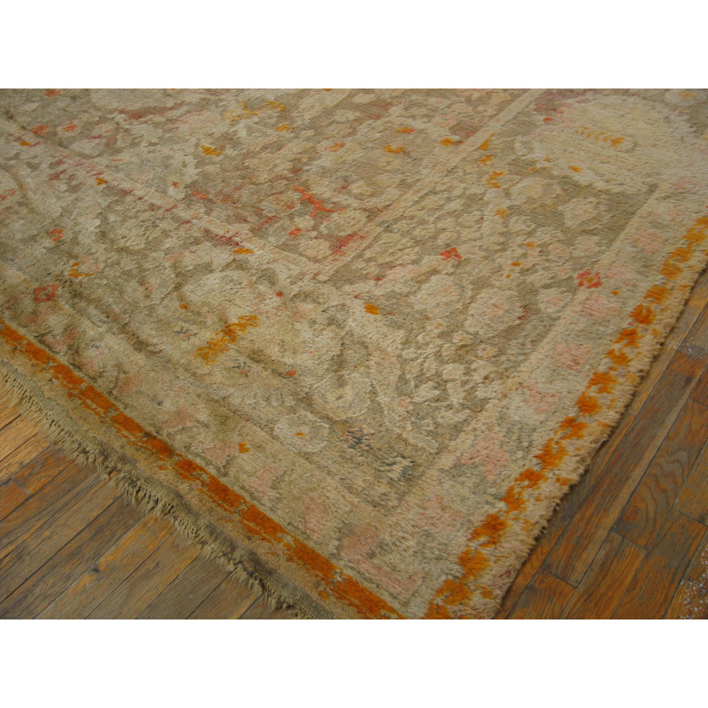 Magnifique tapis Oushak turc Rare