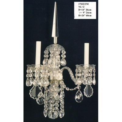 Covey Candle Wall Light