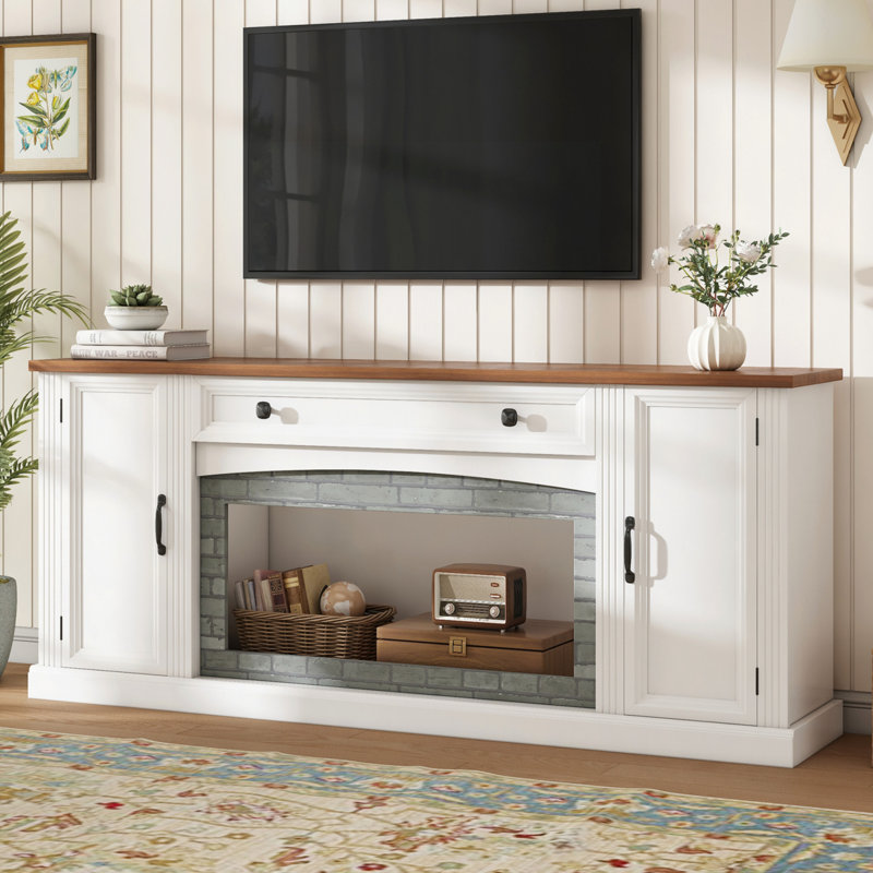 Meuble télé Elegant, Blanc