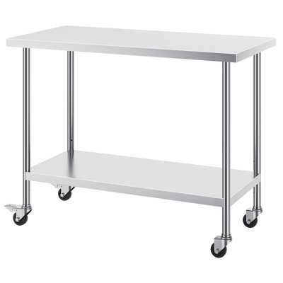 Demnan Metal Top Workbench