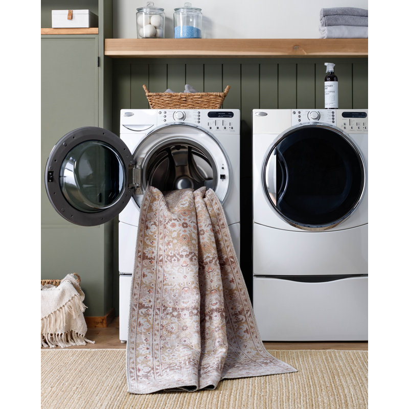 Gess Machine Washable Area Rug, Rectangle 7'11" x 10'2"