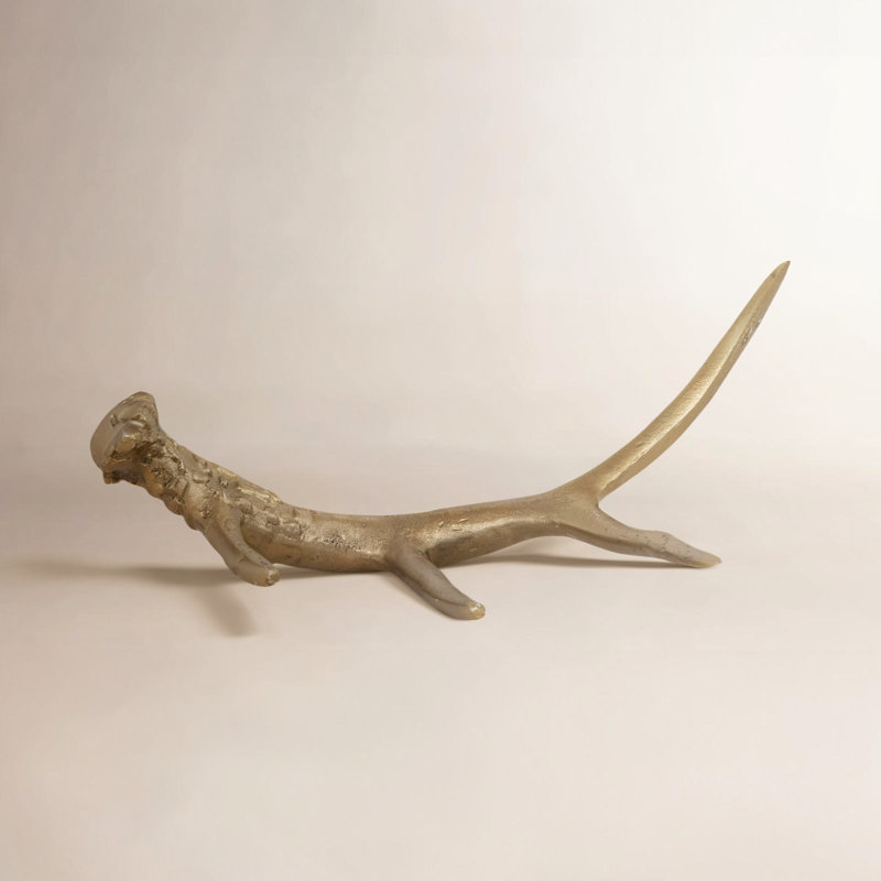 Aluminum Antler Decor Finish