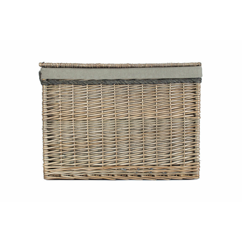 Wicker 23" Storage Hamper with Lining