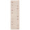 Tapis géométrique beige / rouille en laine / coton touffeté à la main Juliam