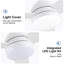 Smart 48 po Ventilateur de plafond à DEL intégré avec pales Contil et télécommande-1571245253-1571245252