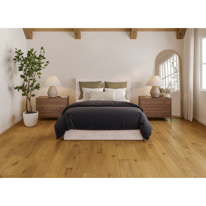 Laguna 9.5" x 87" Engineered Hardwood Plank, Dune