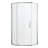 Semi-Frameless Neo-Angle Hinged Shower Enclosure, 34-1/8 X 72 In, 5/16 In. Tempered Glass, Elegant And Functional, Shower Door