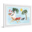Santa Goes On Vacation - Single Picture Frame Painting-2024169576