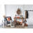 Vintage Themed 12.4X3.1X37.4 Metal Wall Art, 100% Iron, Ravishing Silver Grid 12.5"X3"X37.5" Art With Grid, Rustic Style, Enrapturing