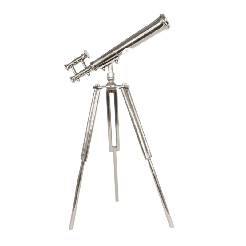 Sculpture de télescope, Argent argent