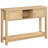 47" Rattan-Like Console Table Entryway Table with Storage