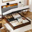 Structure de lit avec rangement DEL Livia-915436297