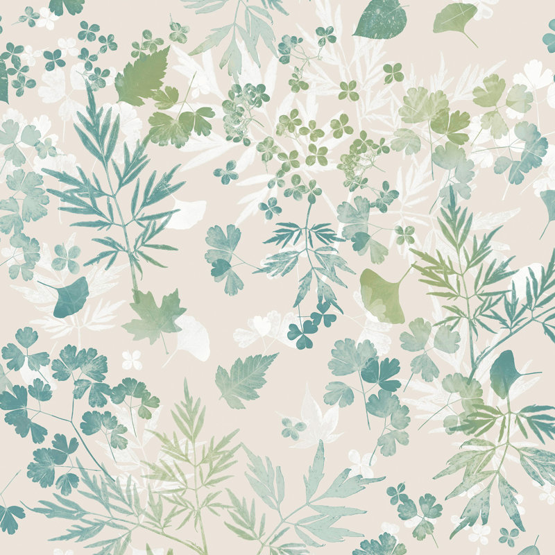 Clarissa Hulse Windfall Sapphire Wallpaper, Green