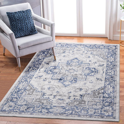 Collection 8X10/Oriental Non-Shedding Living Room Bedroom Dining Home Office Stylish And Stain Resistant Area Rug