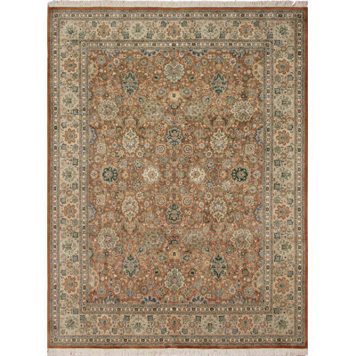 Mickey One-of-a-Kind 7'11" X 10'4" New Age Wool Area Rug in Rust
