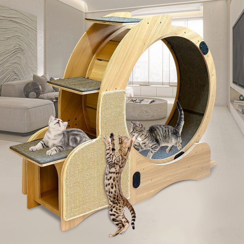 5-in-1 Cat Scratching Post & Activity Centre