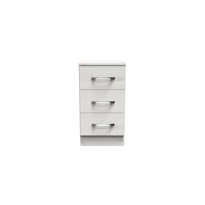 Dekyn 37cm W Manufactured Wood Bedside Table