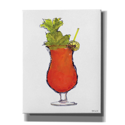 «Bloody Mary» par Stellar Design Studio - peinture sur toile tendue