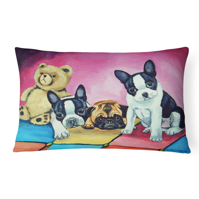 Coussin décoratif intérieur/extérieur multiple races