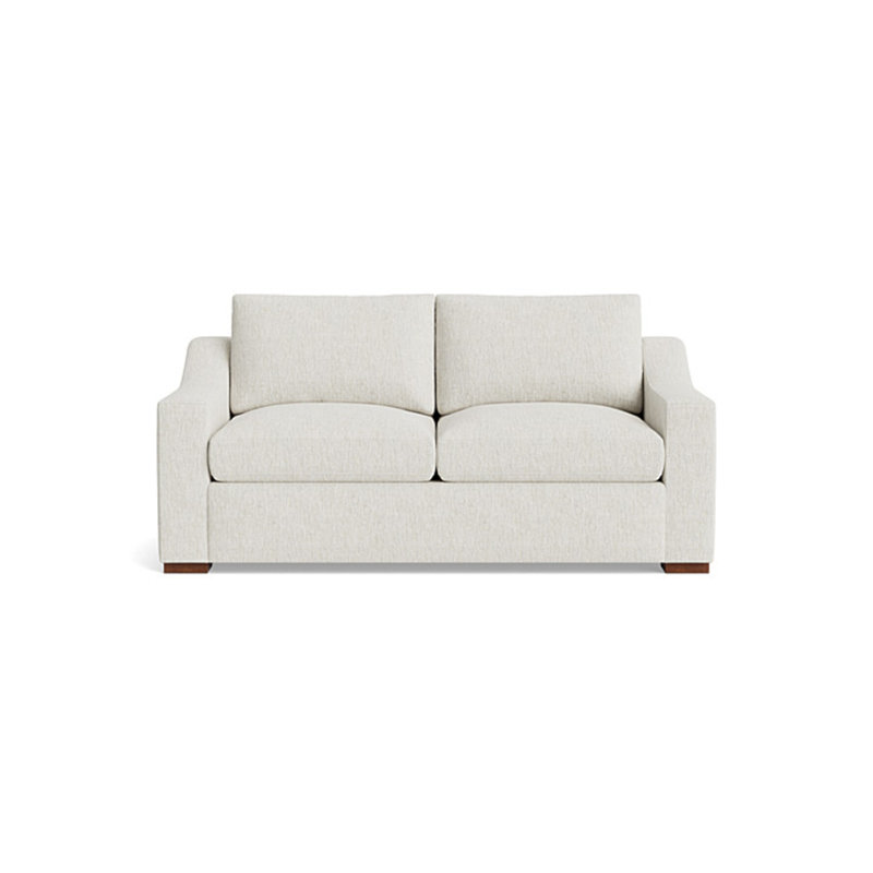 Lucca Loveseat (70"), Performance Weave - Snow