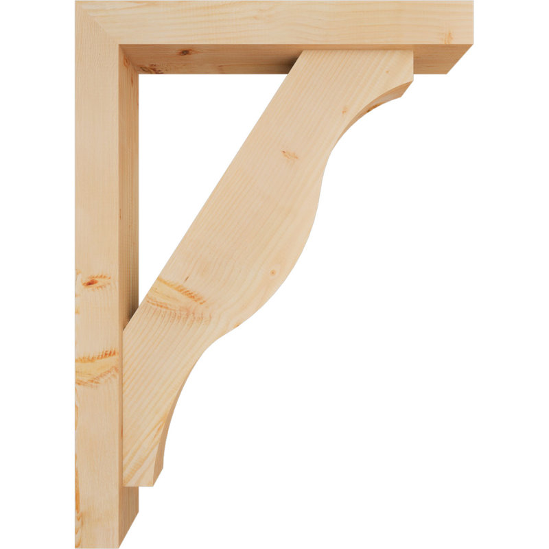 Support Funston Block avec support décalé, 44 x 32, Sapin Douglas de l 5 1/2 po (lisse)