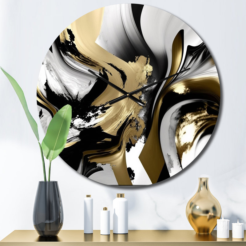 Horloge murale Wild Wave Bliss, Petit