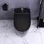 Toilette intelligente avec bouton de commande latéral-111617434