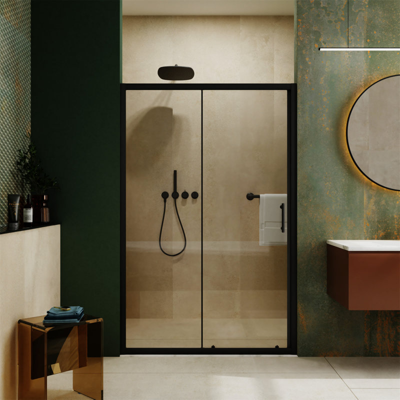 Porte de douche coulissante simple 48 po x l 72 po